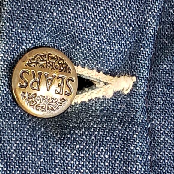 Vintage Sears Leisure Chore Blanket Lined Work Coat Jacket XLT 46/48 True Vtg - Picture 10 of 11